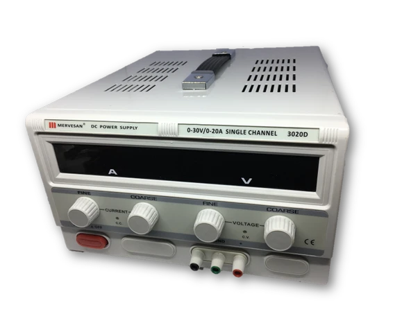 MERVESAN MT-3020D 0-30V 20A AYARLI GÜÇ KAYNAĞI ürün görseli 1