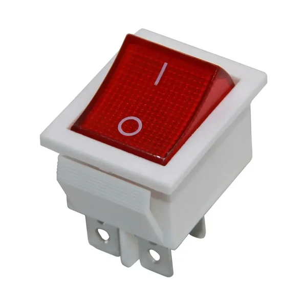 IC-104B Geniş Işıklı Anahtar ON-OFF BEYAZ KASA ürün görseli 1