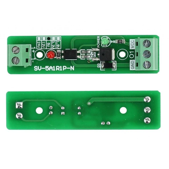12V 1 Kanal Optokuplör (Optocoupler) İzolasyon Modülü ürün görseli 1