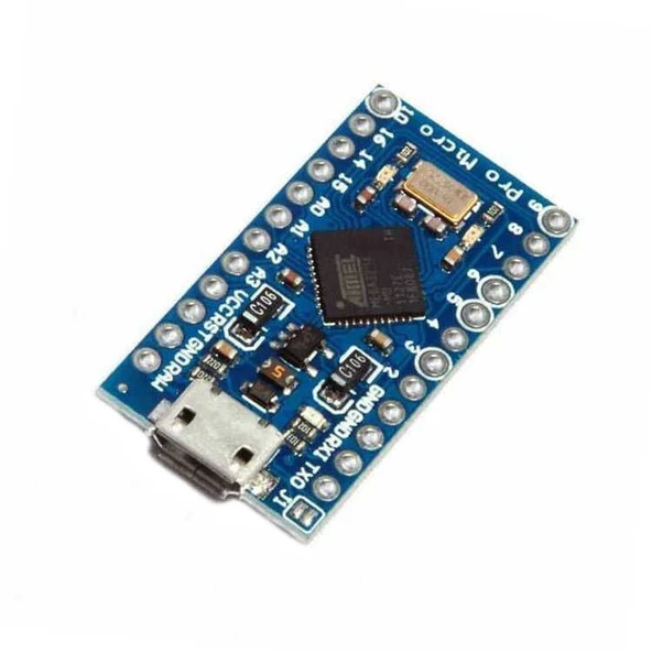 Klon Arduino Pro Micro 5V 16MHz – ATmega32U4 Tabanlı Geliştirme Kartı ürün görseli 1