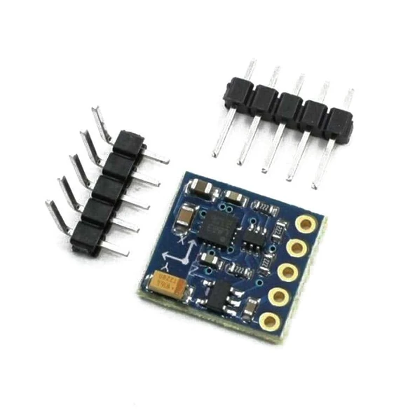 HMC5883L 3 Eksenli Pusula Sensörü – Manyetometre Modülü GY-271 (I2C Arayüzlü) ürün görseli 1