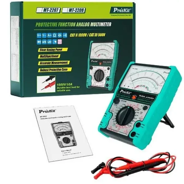 Proskit MT-2208 Multimetre Ölçü Aleti ürün görseli 1
