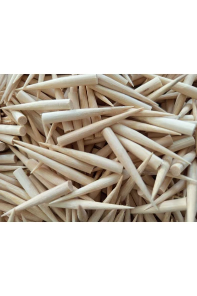 Ahşap çubuk maket hobi tasarım Bambu Çivi 5 Mm 4 cm 500 Adet ürün görseli 1