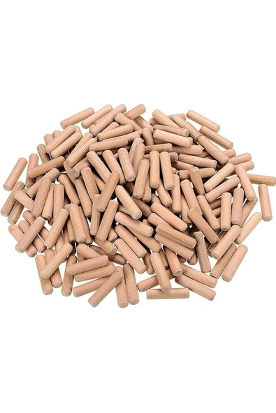 Kavela Bağlantı Pimi (Kayın) Kavale 10X35 mm ( 1 kg ) 530 Adet Kesik Kavela Kavela 10*35 ürün görseli 1