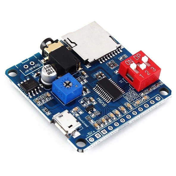 DY-SV5W MP3 Ses Çalma Modülü – 5W D Sınıfı Güç Amplifikatörlü ürün görseli 1