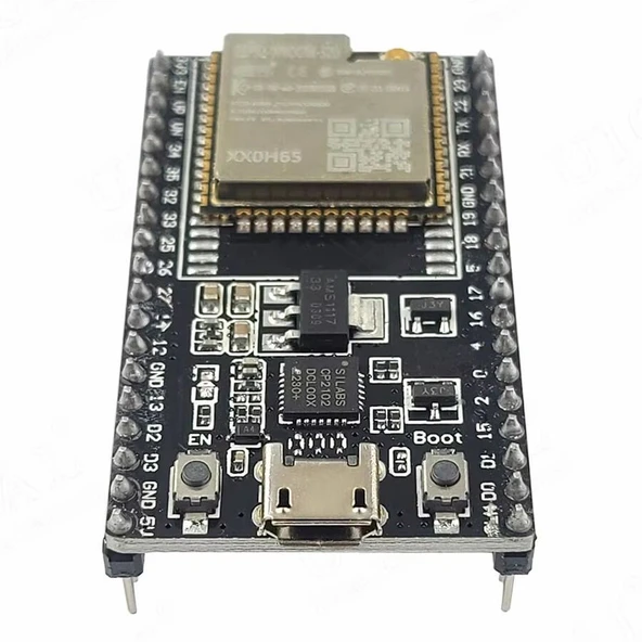 ESP32 WROOM-32U WiFi Bluetooth Geliştirme Modülü - U.FL Harici Antenli ürün görseli 1