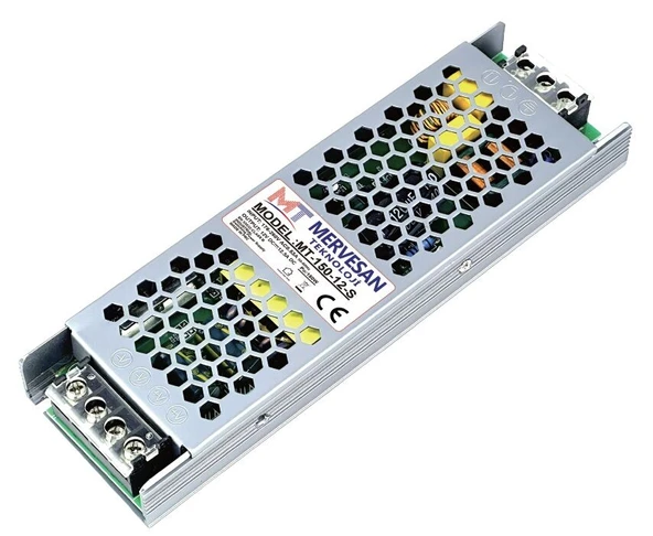 MERVESAN MT-150-12-S 12V 12.5A SLIM ADAPTÖR ürün görseli 1