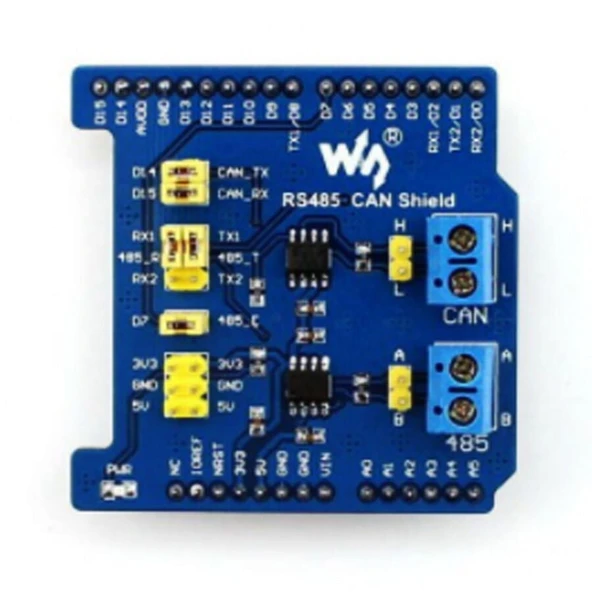 RS485 CAN Shield - Arduino ve NUCLEO Uyumlu İletişim Modülü ürün görseli 1