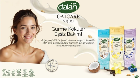 Dalan Duş Jeli Tanışma Paketi 5 x 450 ml - Resim 7