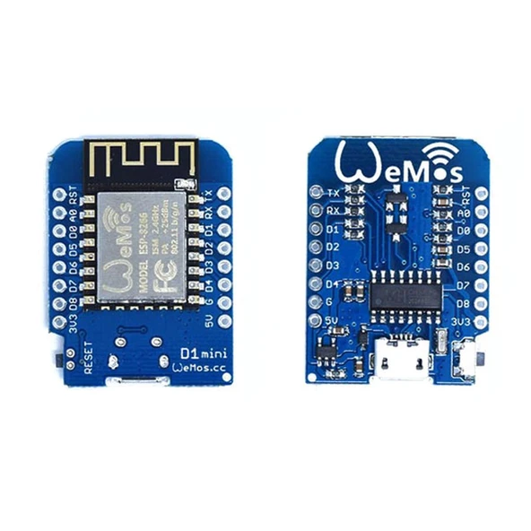 Mini NodeMCU ESP8266EX WiFi Geliştirme Modülü - 4MB Flash ürün görseli 1