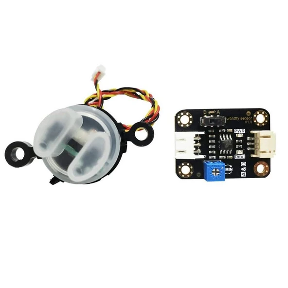 Arduino Analog Bulanıklık Sensörü – Su Kalitesi Ölçümü için TSS Algılayıcı ürün görseli 1