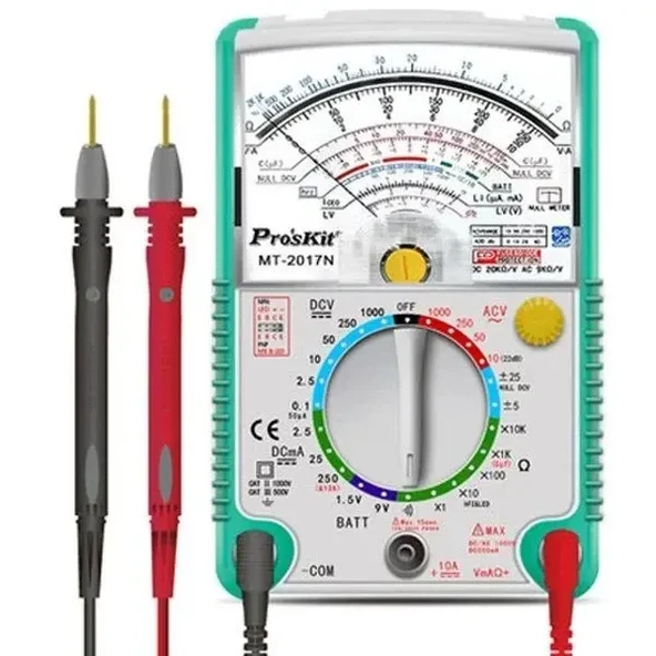 Proskit MT-2017N Analog Multimetre Ölçü Aleti - Resim 2
