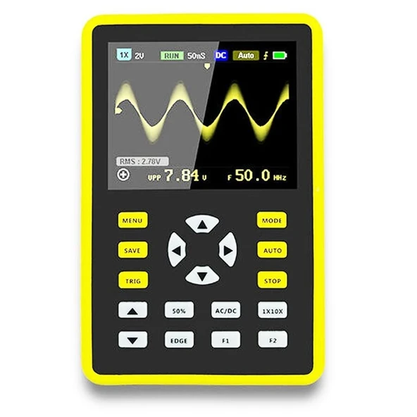 FNIRSI-5012H 100MHz 2.4'' El Tipi Dijital Osiloskop 500MS/s, 64MB Depolama ürün görseli 1