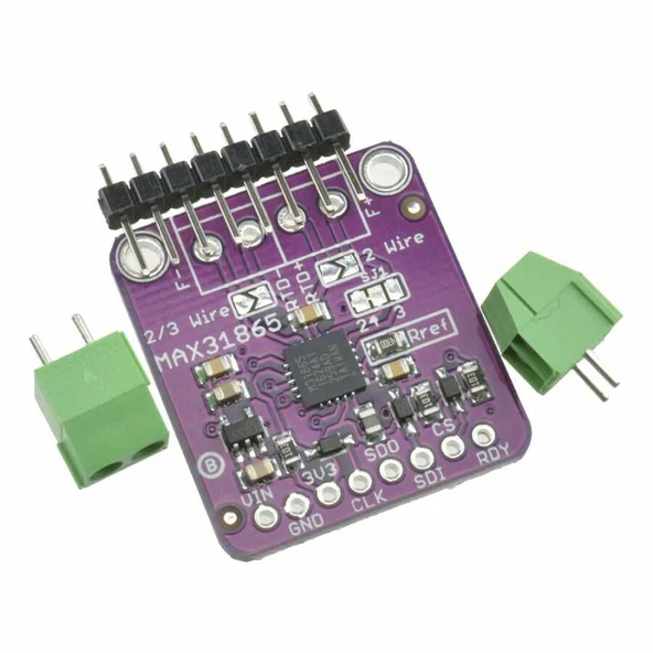PT100 RTD Sıcaklık Sensörü Yükselticisi - Amplifikatörü - MAX31865 Breakout Kart ürün görseli 1