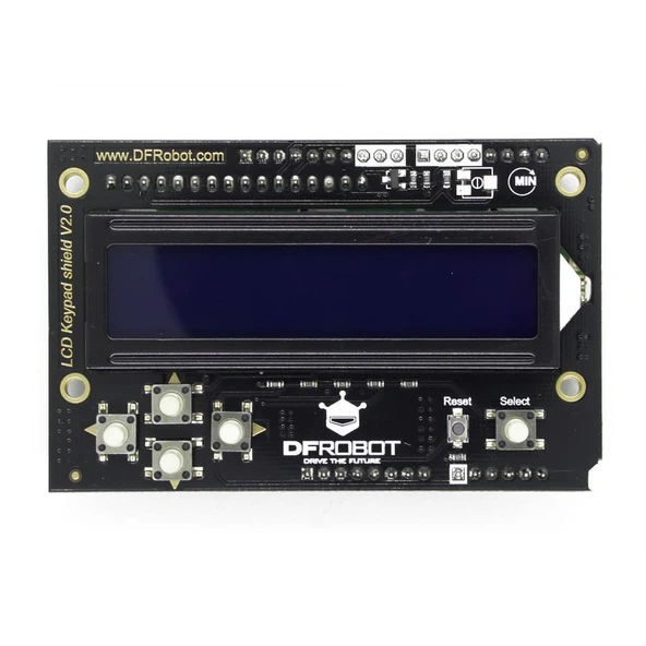 Arduino LCD Keypad Shield (2x16 LCD + Tuşlu Panel) - Resim 2