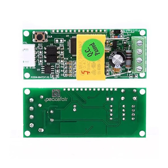 PZEM-004T Arduino Uyumlu 0-100A Akım Trafolu Akım, Gerilim ve Enerji Multimetre Modülü ürün görseli 1