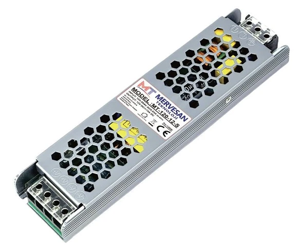 MERVESAN MT-120-24-S 24V 5A SLIM ADAPTÖR ürün görseli 1