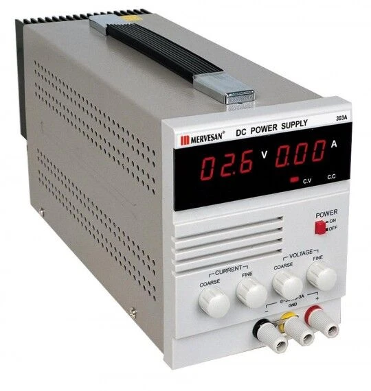 MERVESAN MT-1205D 0-120V 5A AYARLI GÜÇ KAYNAĞI ürün görseli 1