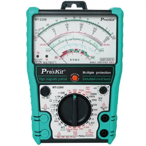 Proskit MT-2208 Multimetre Ölçü Aleti - Resim 2