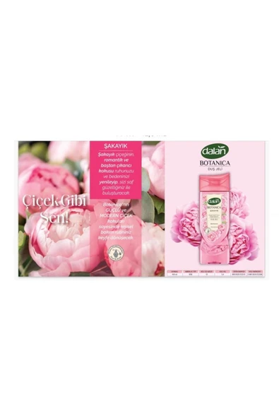 Duş Jeli Botanica Şakayık 450 Ml x 4 Adet - Resim 3