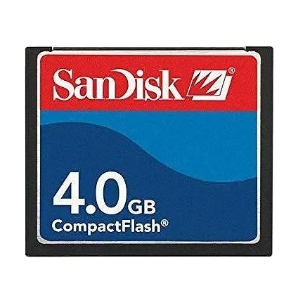 Sandisk CF/4GB 4Gb Compact Flash Hafıza Kartı ürün görseli 1