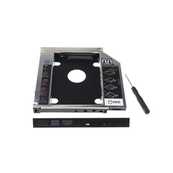 Codmax CDG-HDC-127 12.7mm book Slim 2.5" Sata HDD ve SSD Disk Kutusu ürün görseli 1