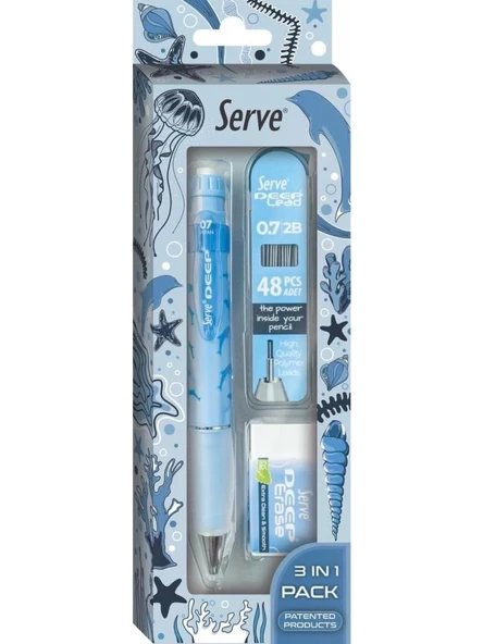 SERVE VERSATIL DEEP 07 DOGA DOLPHIN 3 IN 1 - Resim 3