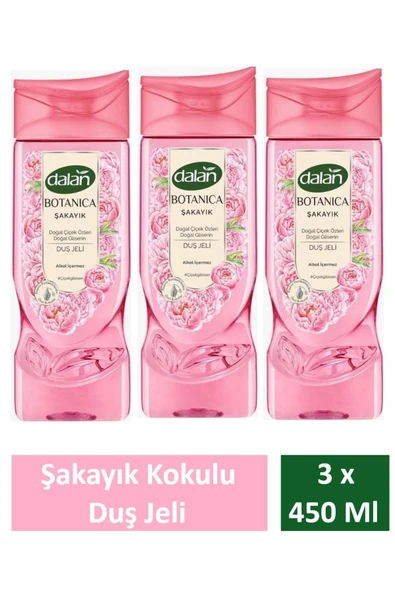 Duş Jeli Botanica Şakayık 450 Ml x 3 Adet ürün görseli 1