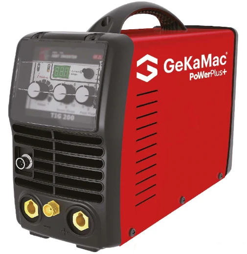 Gekamac Power Plus Tıg 200 Pfc Dc Pulse Inverter Tıg Kaynak Makinesi ürün görseli 1