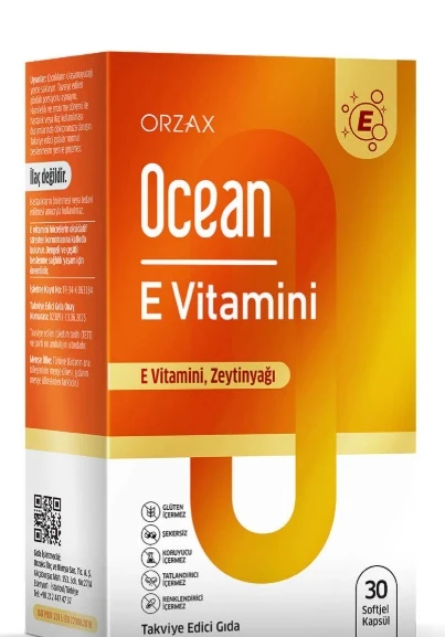 E Vitamini 30 Kapsül ürün görseli 1