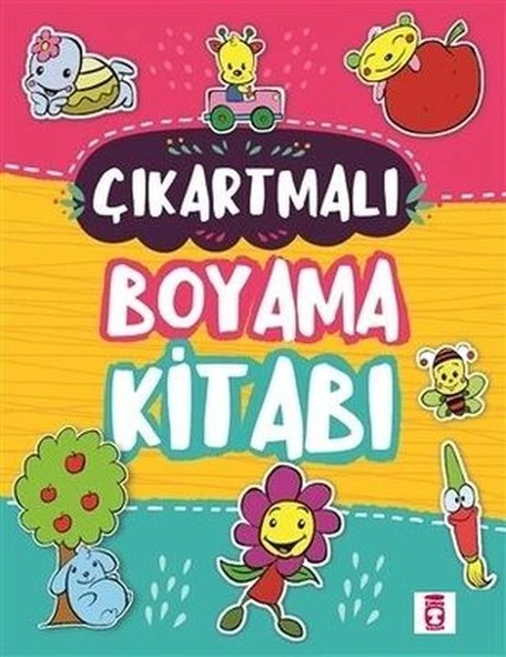 Çıkartmalı Boyama Kitabı (Sticker Hediyeli) ürün görseli 1