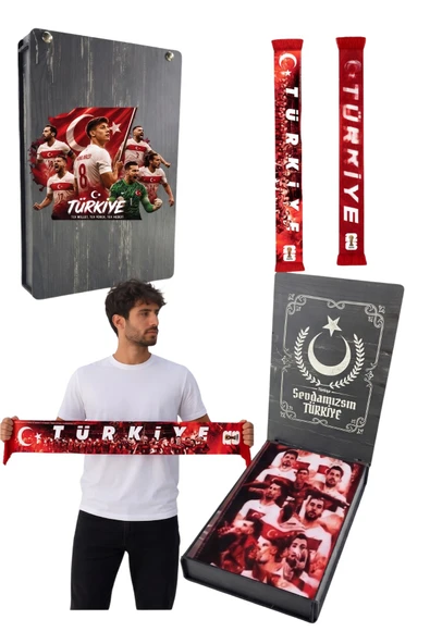 MİLLİ TAKIM ORJİNAL BİZİM ÇOCUKLAR ATKI UV KUTU HEDİYELİ ürün görseli 1