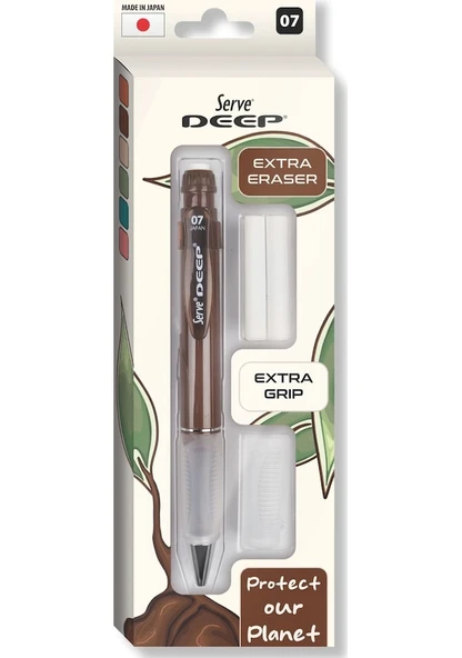 SERVE VERSATIL DEEP 07 ERTH BROWN SILGI YEDEKLI ürün görseli 1