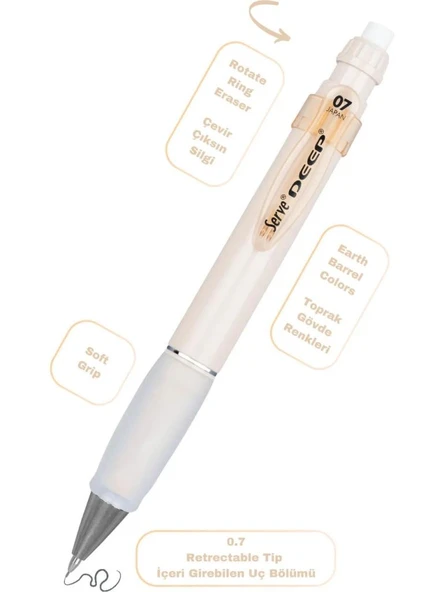 SERVE VERSATIL DEEP 07 IVORY SILGI YEDEKLI - Resim 3