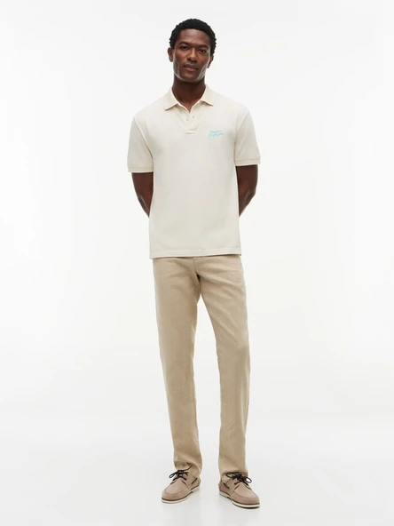 Tommy Hilfiger   DENTON SORONA LINEN Erkek Bej Pantolon - MW0MW42337 ürün görseli 1