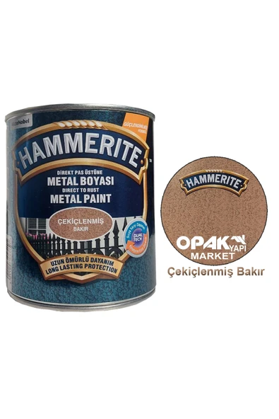 Hammerite Çekiçlenmiş Bakır 2,5L - Resim 4