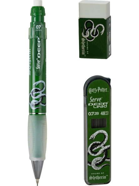 SERVE DEEP 07 HARRY POTTER SLYTHERIN 3 LU SET - Resim 2