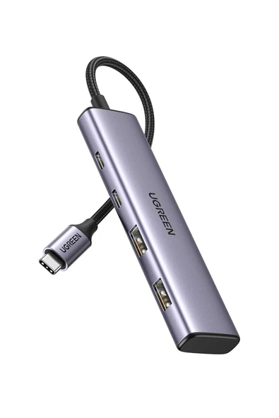 Ugreen 6-in-1 USB-C 2xUSB-A 3.2, 2xUSB-C 3.2, PD, 4K/2K HDMI, 35999 ürün görseli 1
