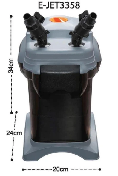 Jet 3358 Dış Filtre 750 L/h ürün görseli 1