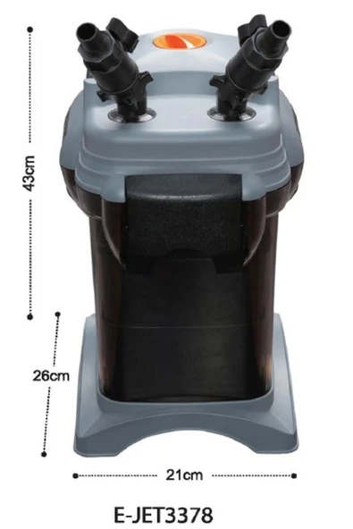 Ejet Jet 3378 Dış Filtre 1850 L/h ürün görseli 1