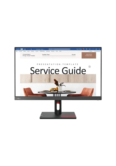 Lenovo ThinkVision S24i-30 63DEKAT3TK 23.8" 4 MS 100 Hz Full Hd IPS Monitör ürün görseli 1