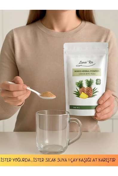 Detox Tea - Ananaslı Yeşil Çay - Resim 2