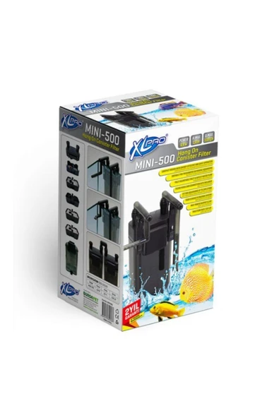 XLPRO Mını-500 Mini Dış Filtre 510l/h (DOLU) ürün görseli 1