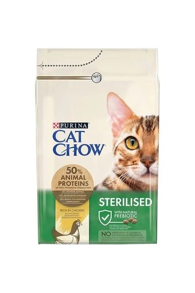 Purina Cat Chow Cat Chow Kısırlaştırılmış Tavuklu Kedi Maması 15 Kg. ürün görseli 1