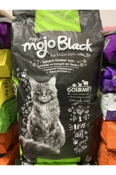 MyCat Mojo Black Kedi Maması 15 Kg Gurme ürün görseli 1