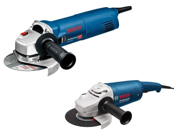 BOSCH GWS 2200-180 H + GWS 1400 Taşlama Makinesi Seti 2'li ürün görseli 1