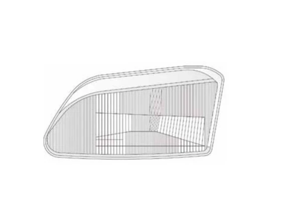 RENAULT MEGANE SCENİC FAR CAMI SAĞ ( 1996-2000 ) ürün görseli 1