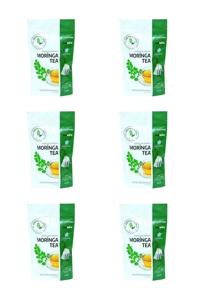 Moringa Çay (MORİNGA ÇAYI) 120 Süzen Poşet 2 Aylık Kullanım 6'lü Set ürün görseli 1