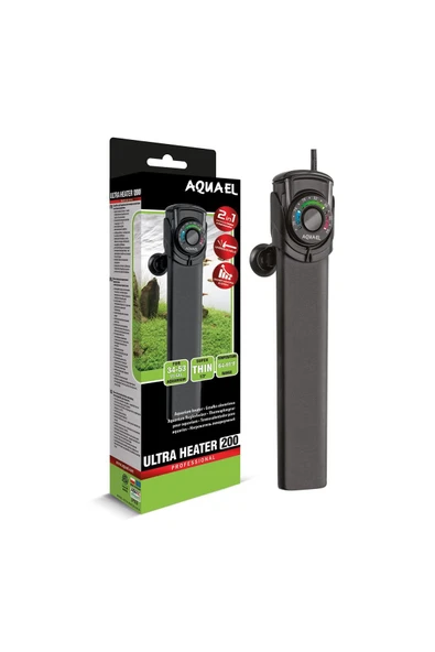 Aquael Ultra Heater D&N Plastik Akvaryum Isıtıcısı 200W ürün görseli 1