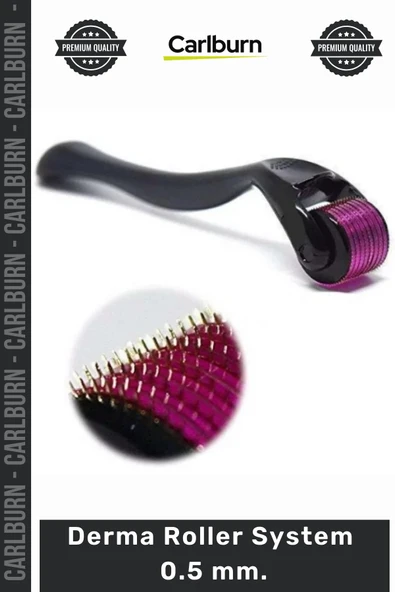 Özel Üretim Titanyum 540 İğne Profesyonel Cilt Yenileme Bakım Aleti DRS Derma Roller System 0.5 mm ürün görseli 1